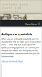 Mobile Screenshot of antiqueautoranch.com