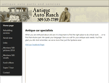 Tablet Screenshot of antiqueautoranch.com